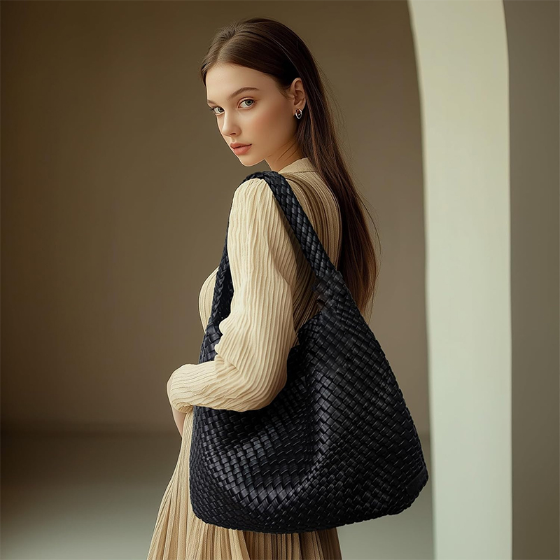 Luxury Beach Bags Ysl - Woven Tote Bag for Women Large