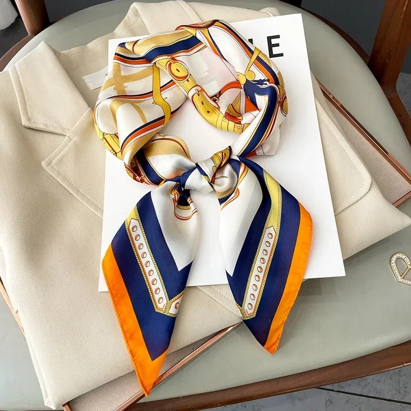 Luxury Bags Trending - Luxury Design Skinny Silk Square Scarf