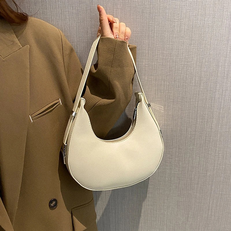 Luxury Bag Collection - Women's Underarm Bag Luxurious PU Leather