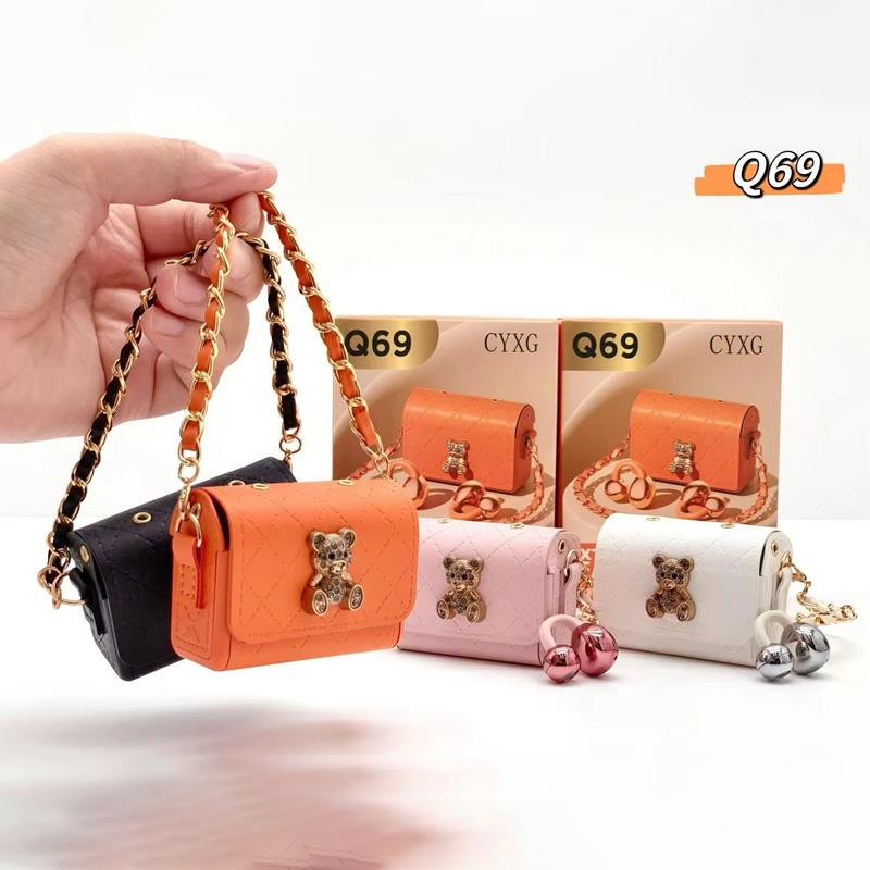 Luxury Bags Video - New Bluetooth Headphones Creative Luxury Style
