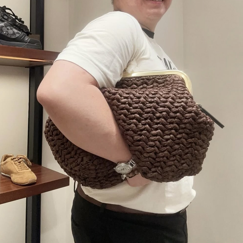 Hand-Woven Kisslock Frame Shou - Luxury Bag Collection review and price