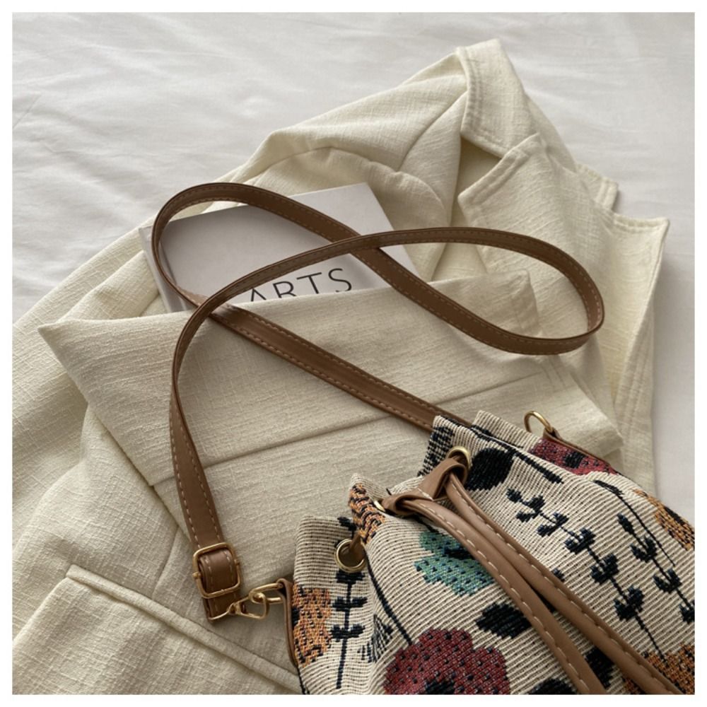 Fashion Linen Fabric Bucket Ba - Bucket Bag Suede review and price