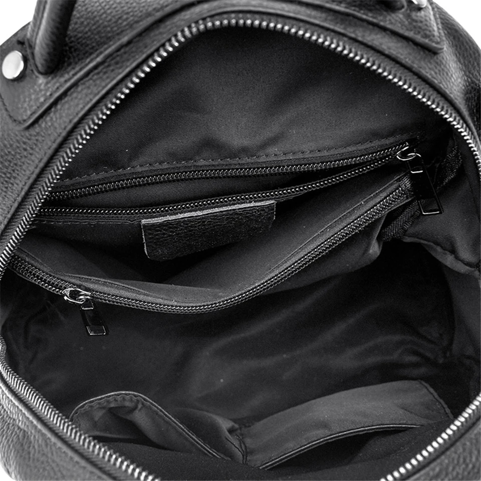 Genuine Leather Rucksack Women - Luxury Bags With Zipper review and price