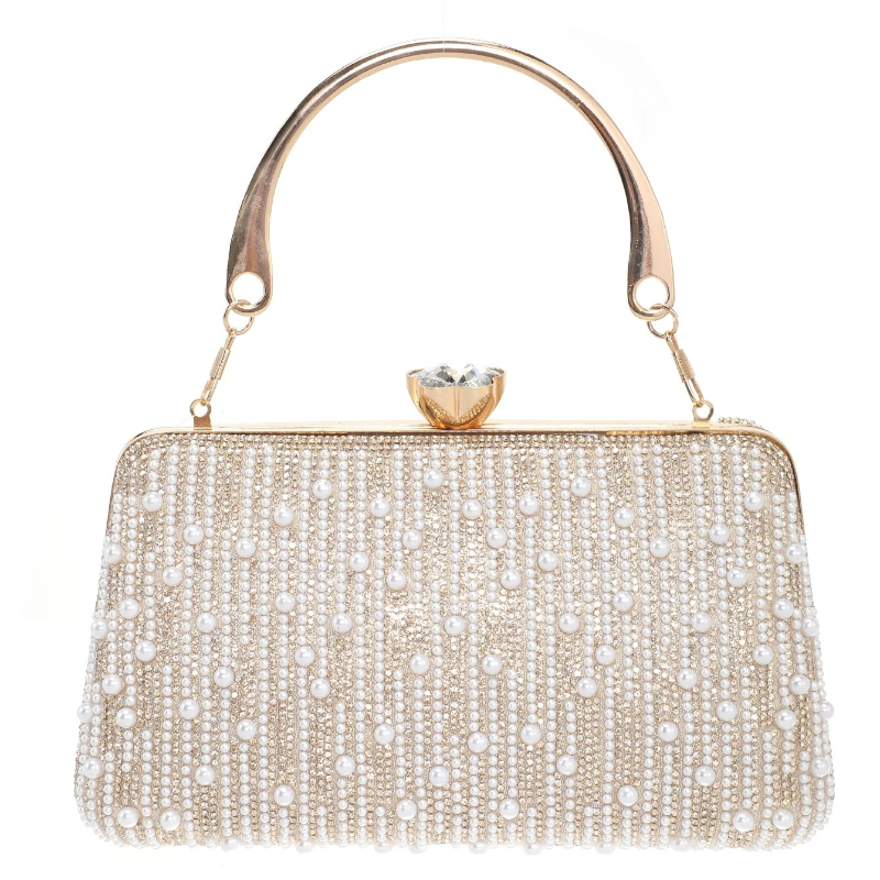 Formal Silver Evening Bags Wom - Luxury Bags Gold review and price