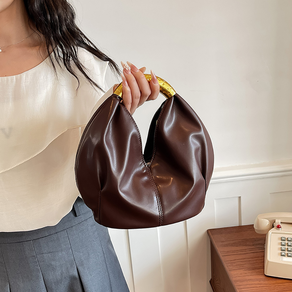 Women's Small Leather Gold Han - Luxury Bags 2026 Trends review and price