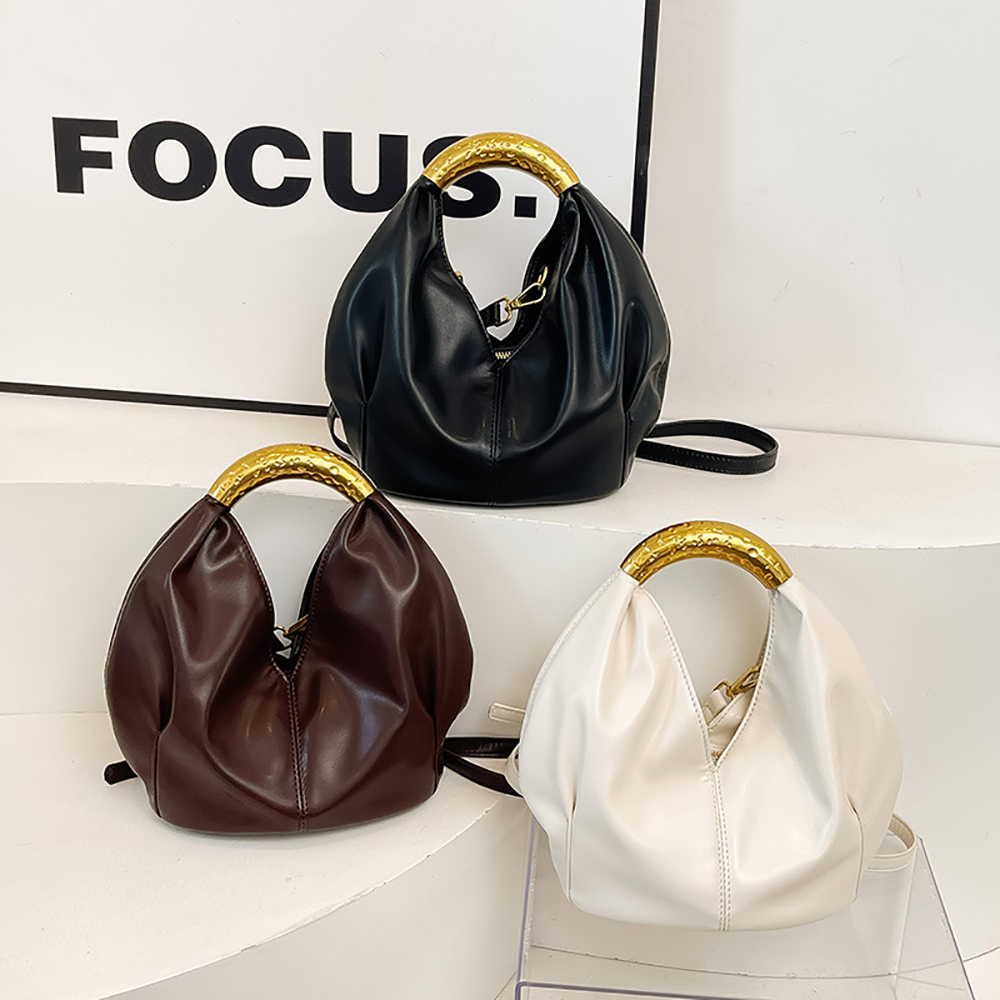 Women's Small Leather Gold Han - Luxury Bags 2026 Trends review and price
