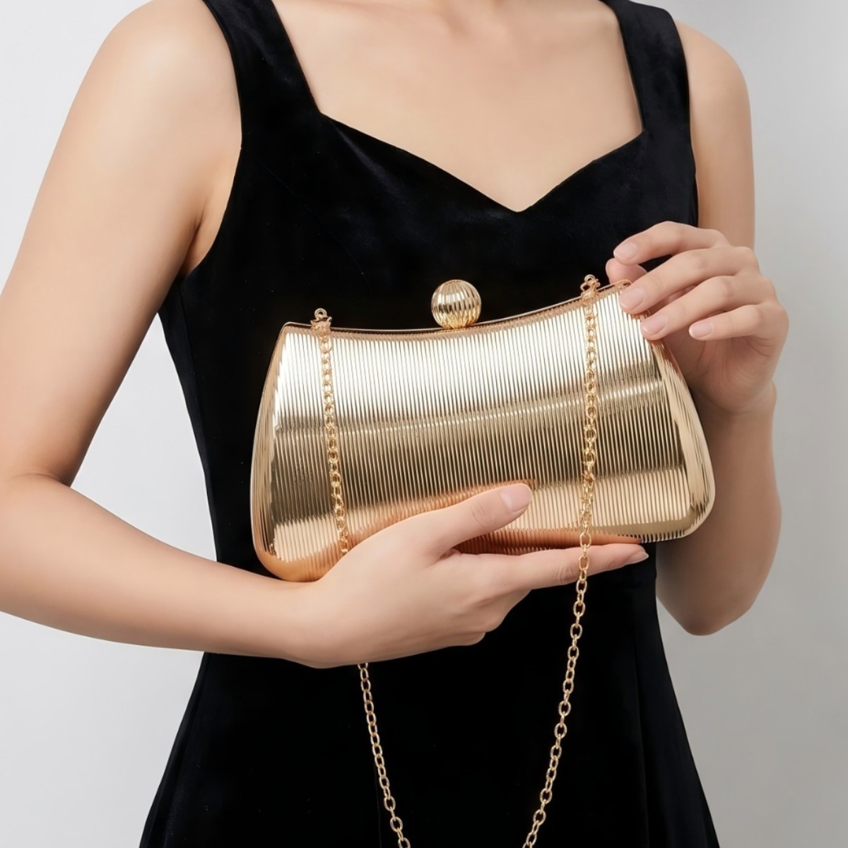 Women's fashion temperament el - Luxury Bags Gold review and price