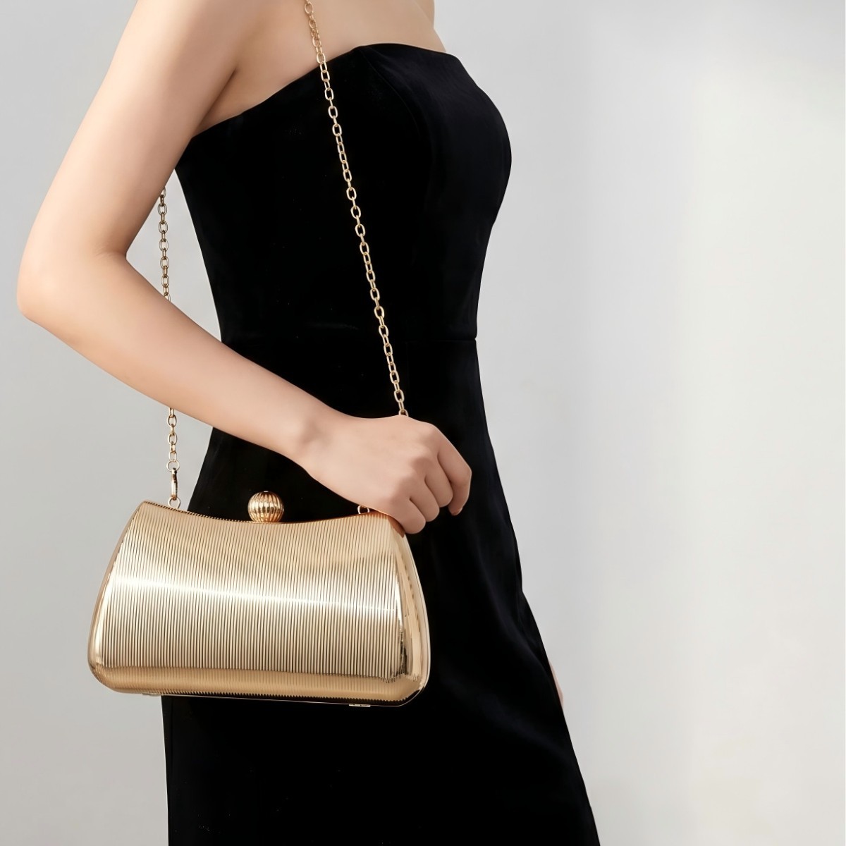 Women's fashion temperament el - Luxury Bags Gold review and price