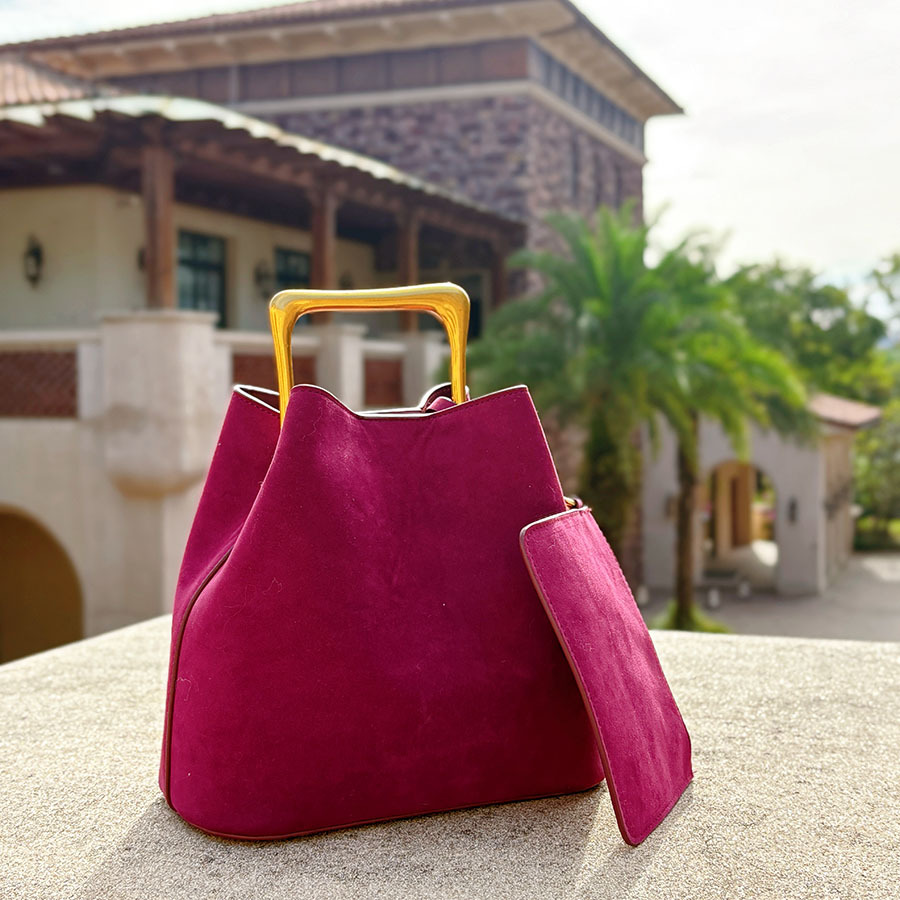 Genuine Suede Leather Women Sh - Bucket Bag Suede review and price