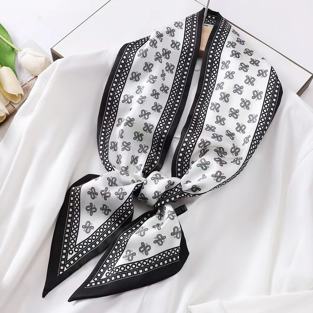Luxury Zebra Print Silk Square - Luxury Bags Trending review and price
