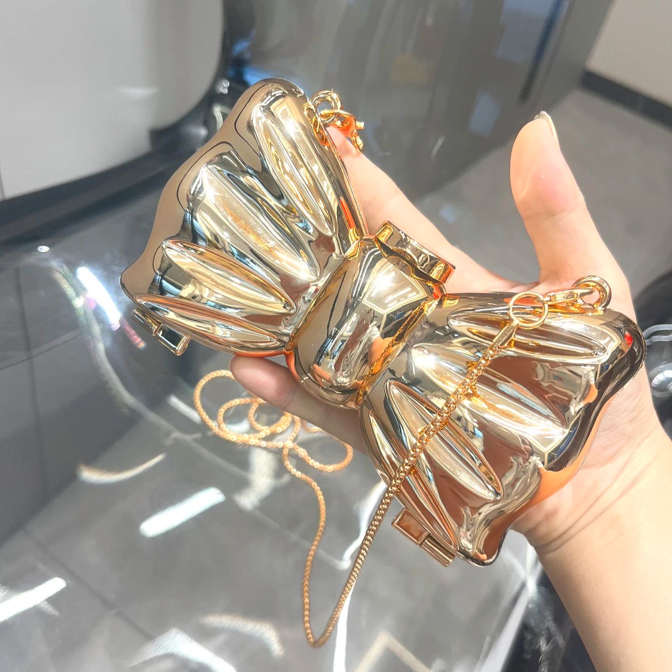 Golden Evening bag  Purses and - Luxury Bags Trending review and price