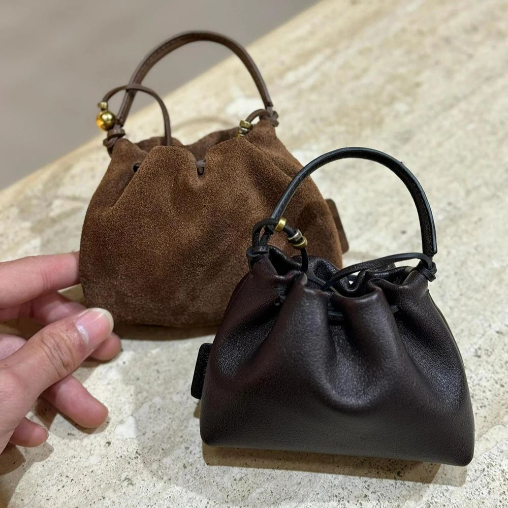 Chinese Retro Mini Crossbody B - Bucket Bag Suede review and price