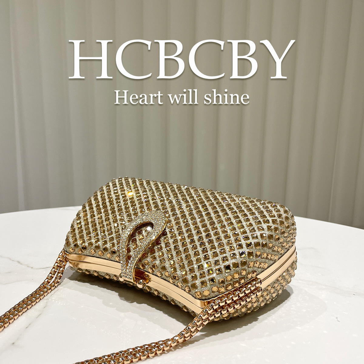 Gold sparkling luxury full dia - Luxury Bags Gold review and price