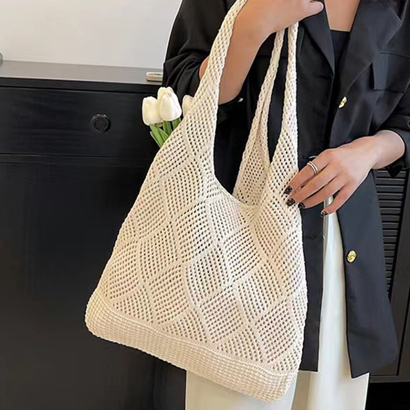 New Fashion Large Capacity Kni - Luxury Beach Bags Ysl review and price