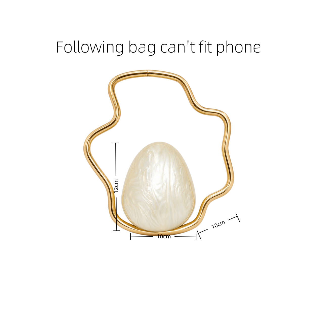 Women mini Acrylic Egg Bag Cut - Luxury Bag Collection review and price