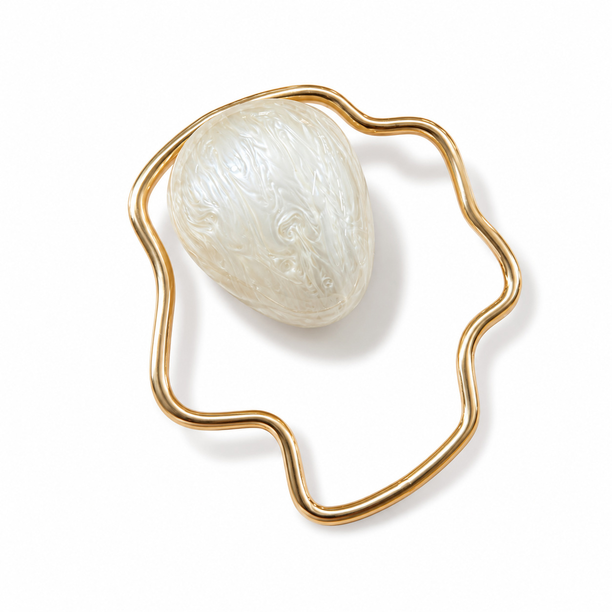 Women mini Acrylic Egg Bag Cut - Luxury Bag Collection review and price