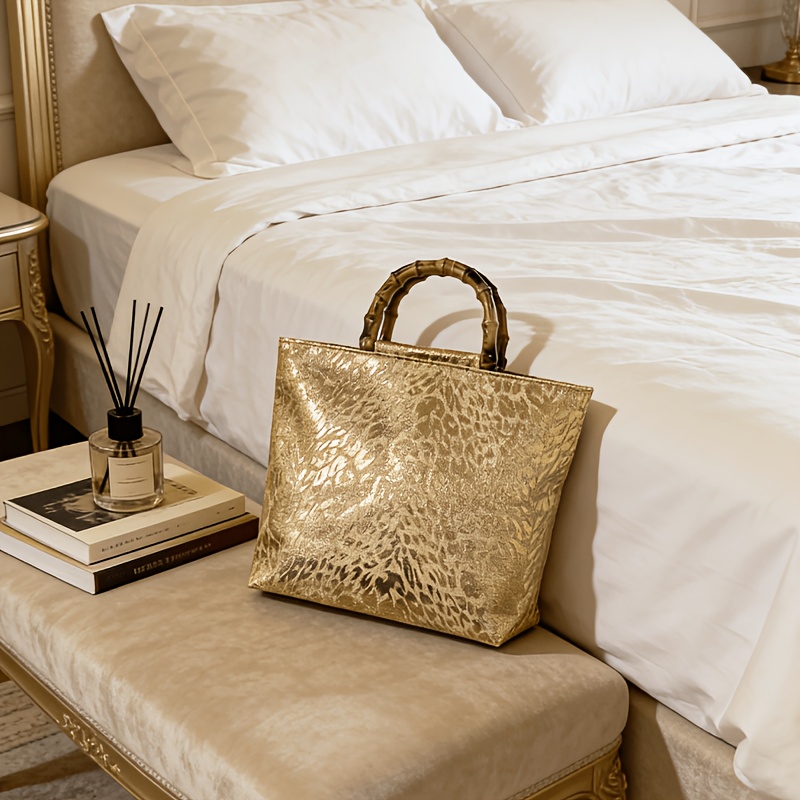 Light luxury metallic gold jac - Luxury Bag Collection review and price