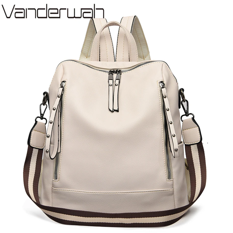 Brand Luxury Backpacks Soft Le - Luxury Bags With Zipper review and price