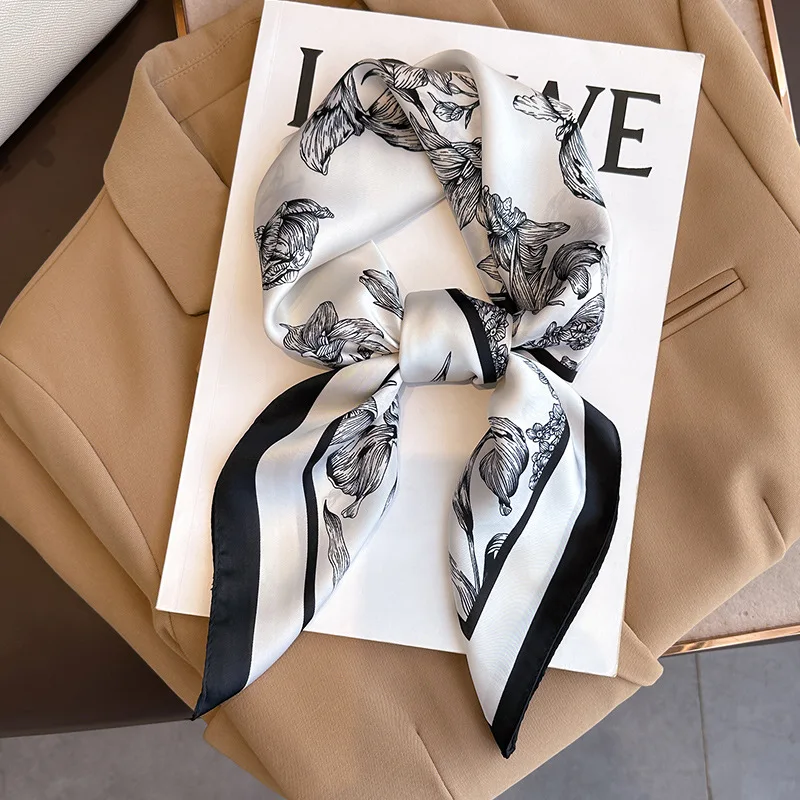 70*70cm Luxury Floral Print Si - Luxury Bags Trending review and price