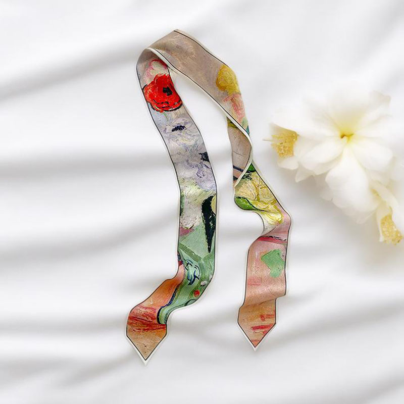 Prints Long Hairband Skinny Ne - Luxury Bags Trending review and price