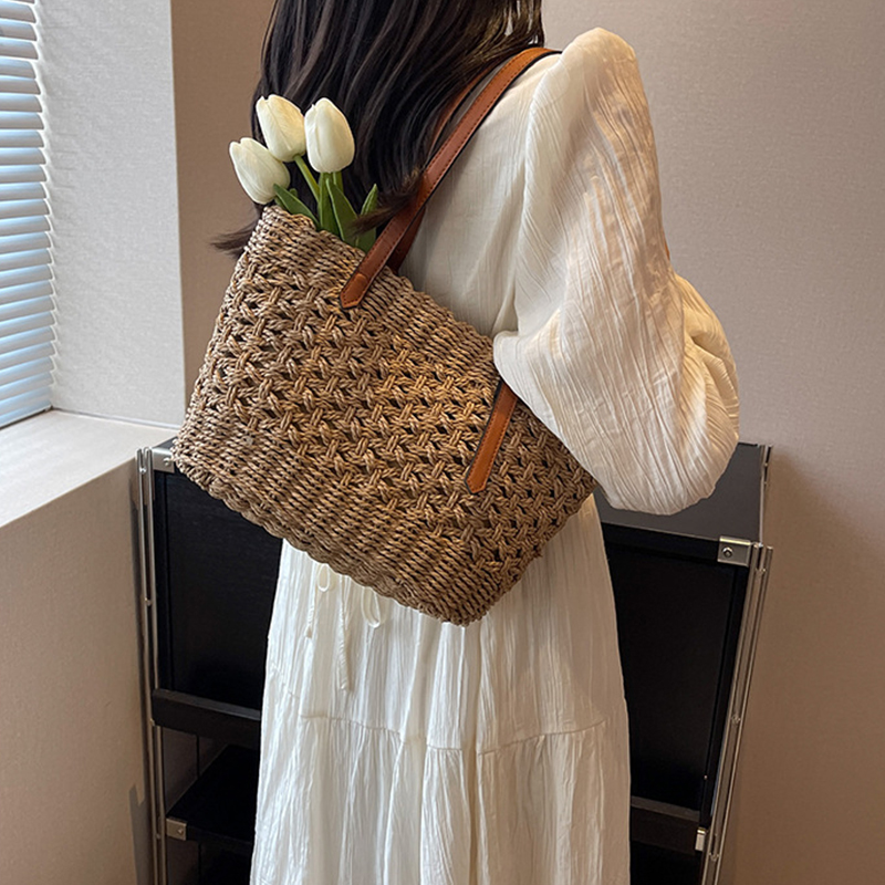 Designer Casual Rattan Wicker  - Luxury Beach Bags Ysl review and price