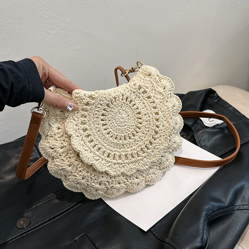 Vintage Woven Handbag New Vaca - Luxury Beach Bags Ysl review and price