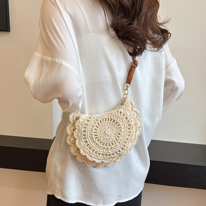 Vintage Woven Handbag New Vaca - Luxury Beach Bags Ysl review and price