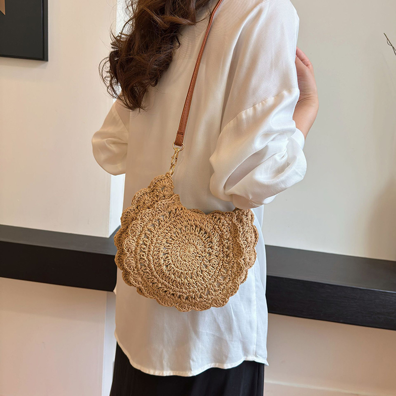Vintage Woven Handbag New Vaca - Luxury Beach Bags Ysl review and price
