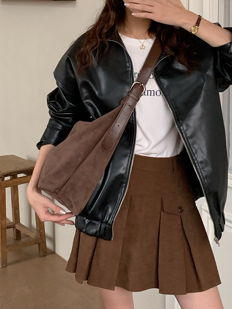 Suede Shoulder Bag for Women 2 - Bucket Bag Suede review and price
