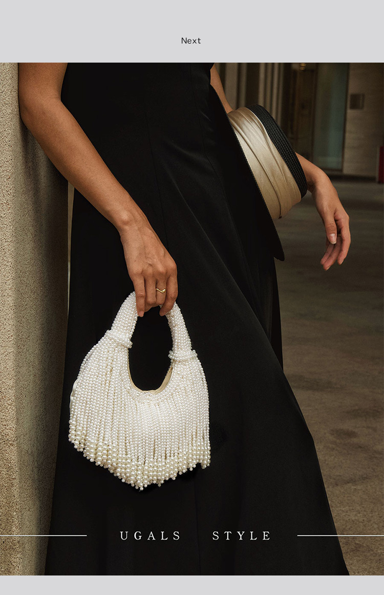 Design Handle Pearl Evening Cl - Luxury Bag Collection review and price