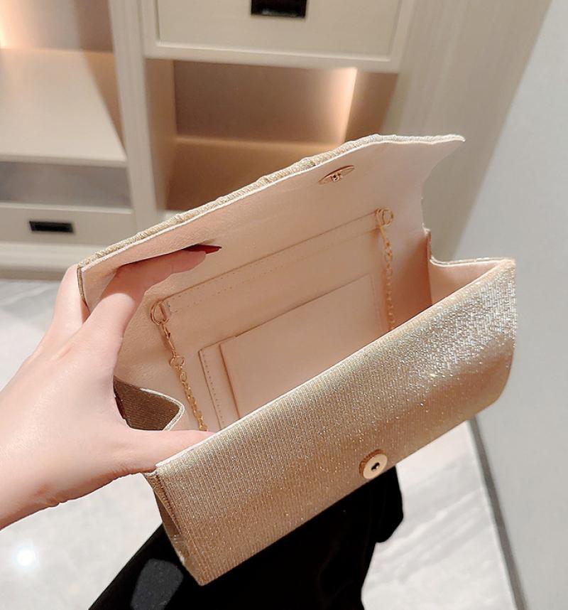 Lady Champagne Gold Color Luxu - Luxury Bags Gold review and price