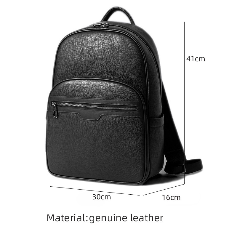 New Brand Genuine Leather Men  - Luxury Bags That Fit Laptop review and price