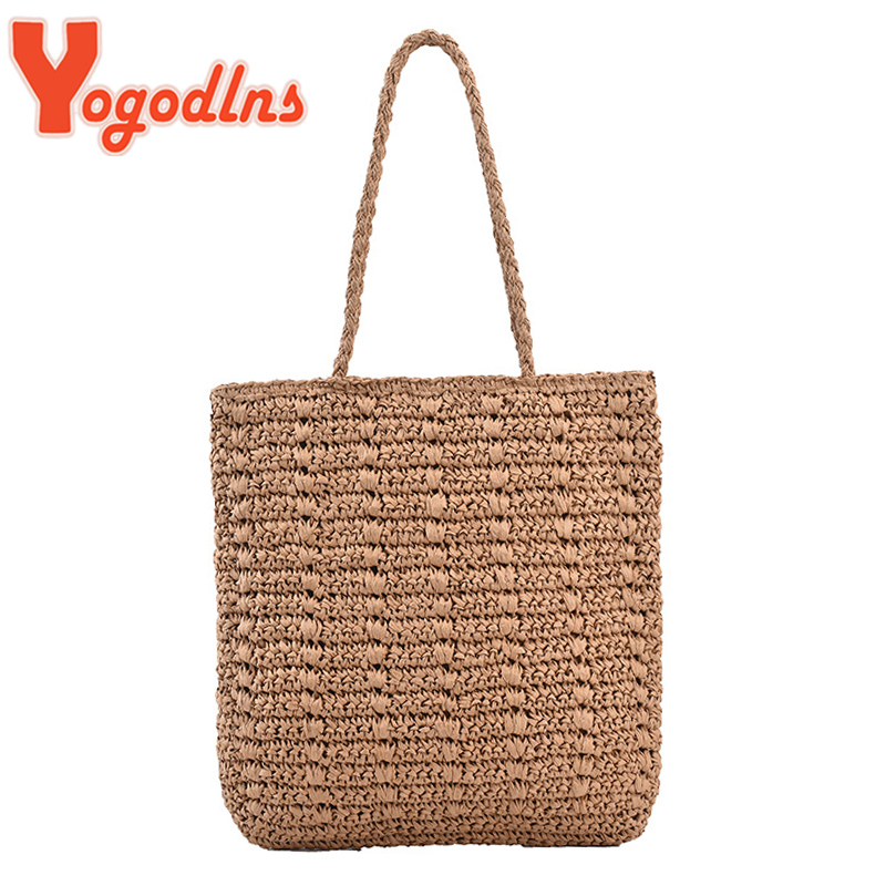 Summer Large Capacity Straw Ba - Luxury Beach Bags Ysl review and price